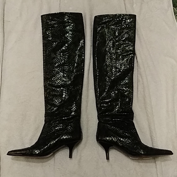 Gucci Snakeskin Boot mid 2000s. - Picture 4 of 8